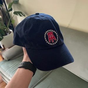 Navy Barstool sports baseball cap